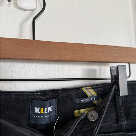 Anthropologie Maeve The Colette High-Rise Crop Wide-Leg Jeans - Picture 8 of 8